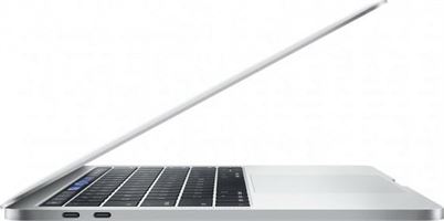 Apple MacBook Pro 2019, Intel Core i7 9th Gen 15", 16GB RAM  256GB, 2.6GHz with Touch Bar and Touch ID, Silver   | MV922