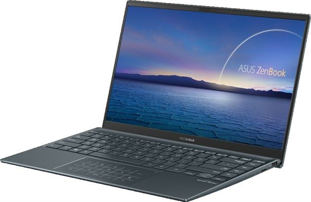 Asus ZenBook 14 UX425EA Ultrabook - 14" FHD, Intel Core i5-1135G7, 8GB RAM, 512GB SSD + 32GB Optane, Intel Iris Xe-Graphics, Windows 10 - Pine Gray | 90NB0SM1-M13370