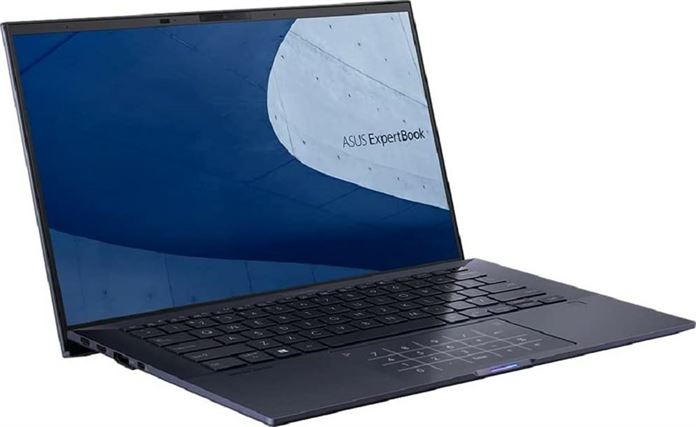 Asus Expert Book B9 14" Full HD Laptop, Intel Iris Xe Graphics, Core i7-1165G7 Processor, 16GB RAM, 512GB SSD, 1.8GHz, Windows 10, Star Black | 90NX0SX1-M04630