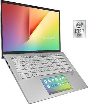 ASUS VivoBook S14 S432FA-EB052T - Intel Core i7 10510U 1.8GHz Processer, 8GB RAM, 512GB SSD, Intel UHD Graphics, Laptop 14-Inch FHD Display, Transparent Silver Window 10 Home | 90NB0M62-M02550