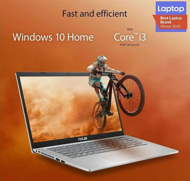 Asus X415EA-EK081T | Intel Core i3 1115G4 3.0GHZ, 4GB RAM, 512GB SSD, Intel HD Graphics, 14.0" FHD Display, Windows 10 Home, Eng-Arabic Keyboard - Silver | X415EA-EK081T