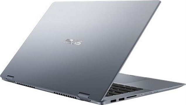 Asus VivoBook Flip 14 TP412FA, 14 Inch, Core i3, 4GB RAM, 128GB SSD - Silver Blue | TP412FA-EC598T Eng-Arb-KB