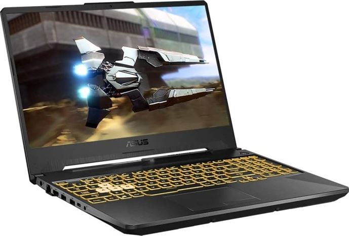 Asus Tuf Gaming FA506QR 15.6'' FHD 144Hz Laptop, AMD R7 5800H 3.20 Ghz, 16GB RAM, 512GB SSD, Wireless, 8GB NVIDIA Geforce RTX 3070, BT, Camera, Windows 10, Eng-ARB Keyboard, Grey | FA506QR-HN006T