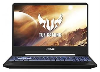 ASUS TUF FX505DT Gaming Laptop 15.6 Inches FHD, 144Hz, AMD Ryzen 7-3750H, 16GB RAM, 512GB SSD, 4GB NVIDIA® GTX 1650, Windows 10 Home - Black | 90NR02D1-M18880