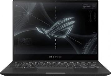 Asus Rog Flow X13 13.4" WQUXGA Touch-Flip Laptop, AMD Ryzen 9 5900Hs 3.0Ghz, 16GB RAM, 1TB SSD, 4GB NVIDIA GeForce GTX 1650MQ, Windows 10 Home, Eng-Arabic Keyboard | GV301QH-K6055T
