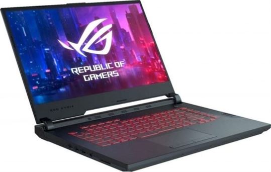 Asus ROG STRIX G G531GT-BQ165T-STRIX G Gaming Laptop (Black) - Intel i7-9750H 2.6 GHz, 16 GB RAM, 512 GB SSD, Nvidia GeForce GTX 1650, 15.6 inches, Windows 10,Eng-Arb-KB | BQ165T