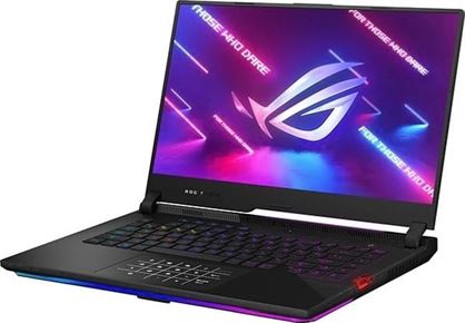 Asus ROG Strix Scar G533QS Gaming Laptop, 15.6" FHD 300Hz, AMD R9-5900HX, 16GB Nvidia GeForce RTX 3080, 32GB RAM, 1TB SSD, FreeDOS - Black | 90NR0551-M01120