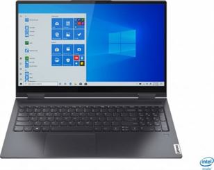 Lenovo Yoga 7i X360 Touchscreen Laptop 15" Full HD Intel Core i5-1135G7, 8GB RAM, 256GB SSD, Windows 10 Home - Slate Grey | 82BJ0001US