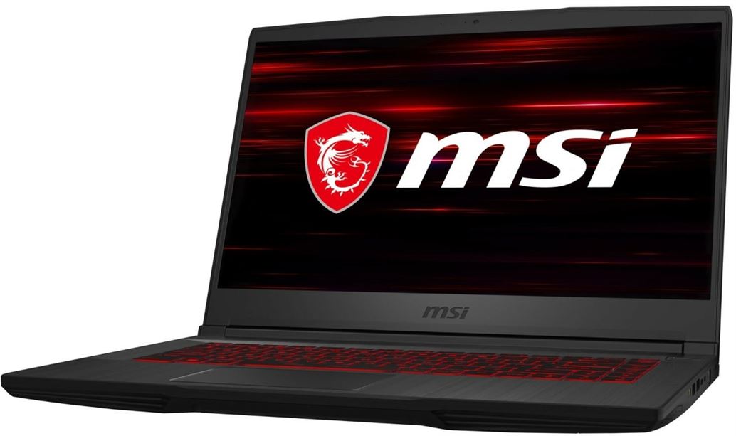 MSI GF65 15.6" Gaming Laptop (NB), Intel Core I7-9750H, 16 GB RAM, 1TB SSD, 6GB Nvidia RTX 2060, Windows 10 - Black EN KB | 9S7-16Q411-634/1427