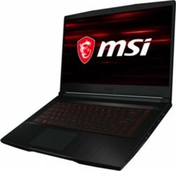MSI GF 63 THIN Laptop, Intel Core i7 10750H 2.60Ghz, 16 GB RAM, 512GB SSD, 15.6" FHD 120Hz, IPS 4GB NVIDIA GeForce GTX 1650TI, Wireless, Bluetooth, Camera, Win 10 Home, Eng-Ara Keyboard, Black | 10SCS