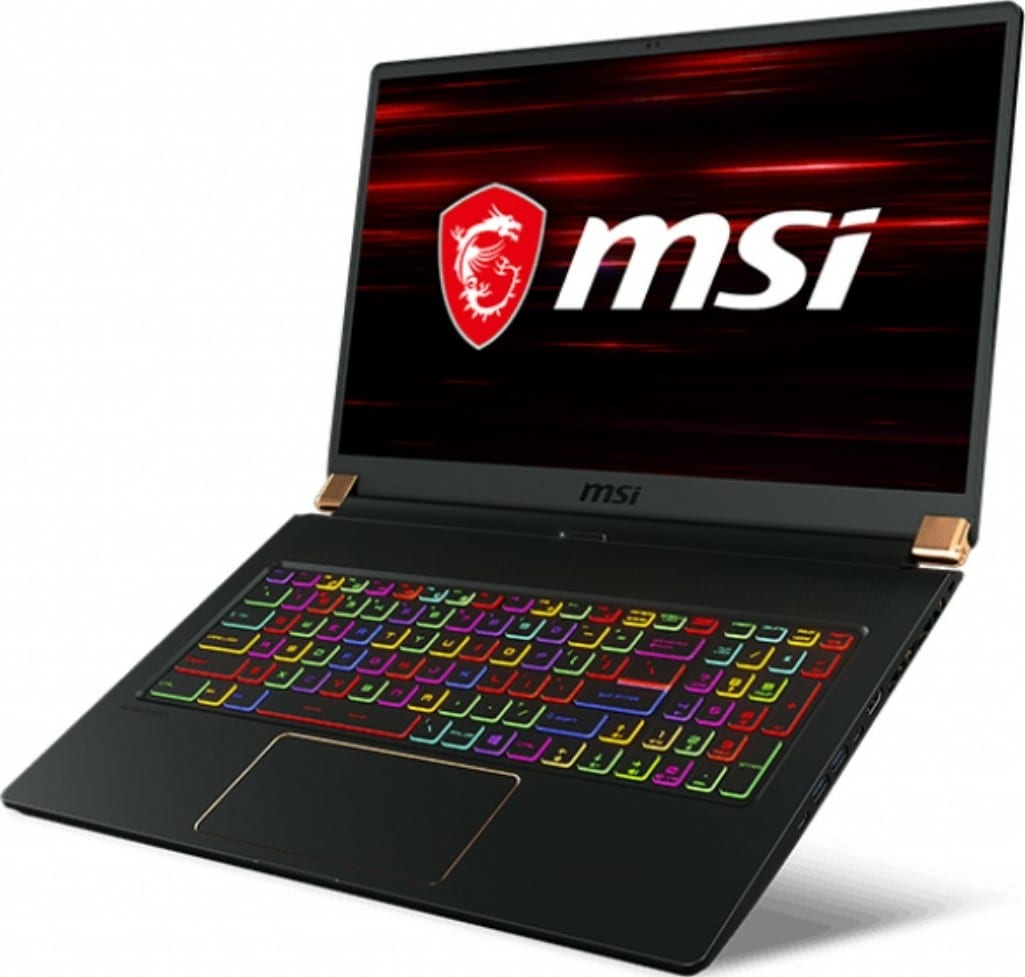 MSI GS75 Stealth 17.3" Gaming Laptop, 300Hz, Intel Core i9-10980HK 2.4 GHz Processor, 32GB RAM, 2TB SSD Storage, 8GB RTX2080 SMQ, Windows 10 - Black | 10SGS-9S7-17G311-686