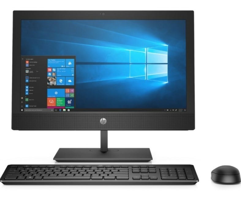 HP ProOne 400 G4 All-in-One PC 20-inch Touch Display, Intel Core i5-8500T Processor, 4GB RAM DDR4, 500GB HDD Storage,  Win10 Pro | 4NT82EA
