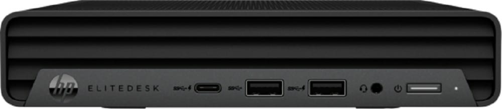 HP EliteDesk 800 G6 Mini Desktop PC, Intel Core i7 10700 Processor, 8GB RAM, 1TB HDD Storage, Intel UHD Graphics, Windows 10, Black | 1D2N9EA#ABV
