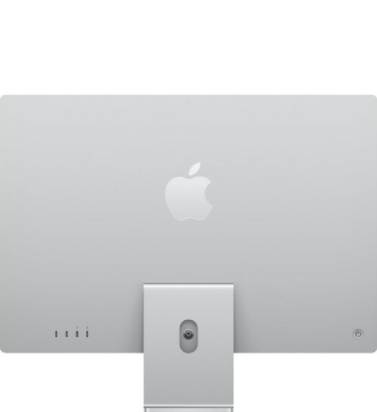 Apple iMac 24" Mid 2021 4.5K Retina Display Computer, M1 Chip 8-Core CPU/GPU, 16GB RAM, 2TB SSD, P3 Color Gamut, True Tone Technology, macOS, Silver | Z12Q00259