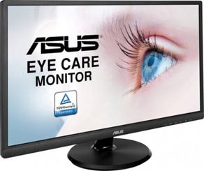 Asus VA249HE 23'' FHD 1080P Eye Care Monitor, 60Hz Refresh Rate, 5ms Gtg Response Time, 16:9 Aspect Ratio, Flicker Free, Blue Light Filter, Anti Glare, HDMI, LED | 90LM02W5-B01370