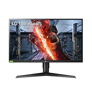 LG 27GN750-B UltraGear 27 Inch Full HD 1ms and 240HZ Monitor with G-SYNC Compatibility and Tilt, Height and Pivot Adjustable Stand,Black | 27GN750-B