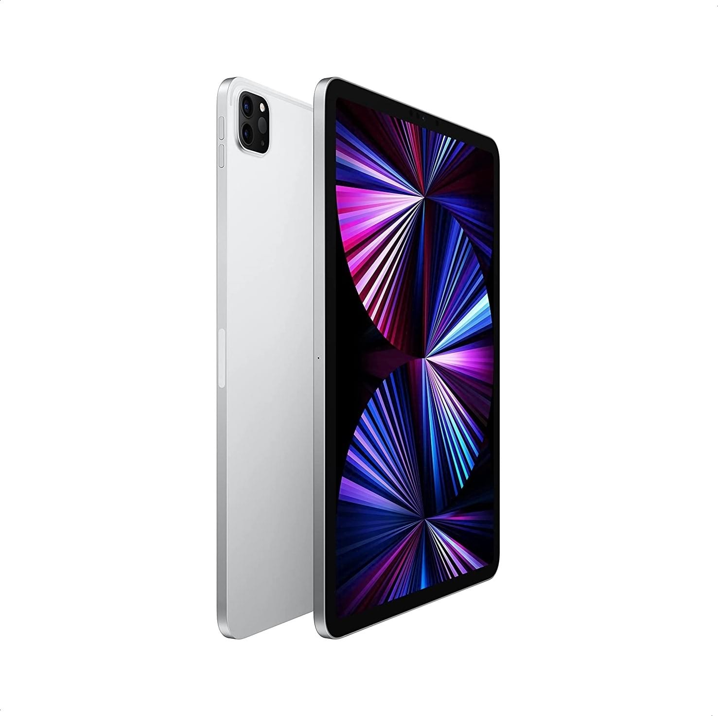 Apple MHQV3 11'' iPad Pro 2021, M1 Chip, 256GB Storage, Wifi, Compatible with Apple Pencil (2nd generation) / Magic Keyboard / Smart Keyboard Folio, Silver | MHQV3 / MHQV3B/A - MHQV3LL/A / MHQV3NF