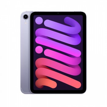 Apple iPad Mini 2021 (6th Generation) 8.3 inch, 64GB, WiFi, 5G, With Facetime, International Version - Purple