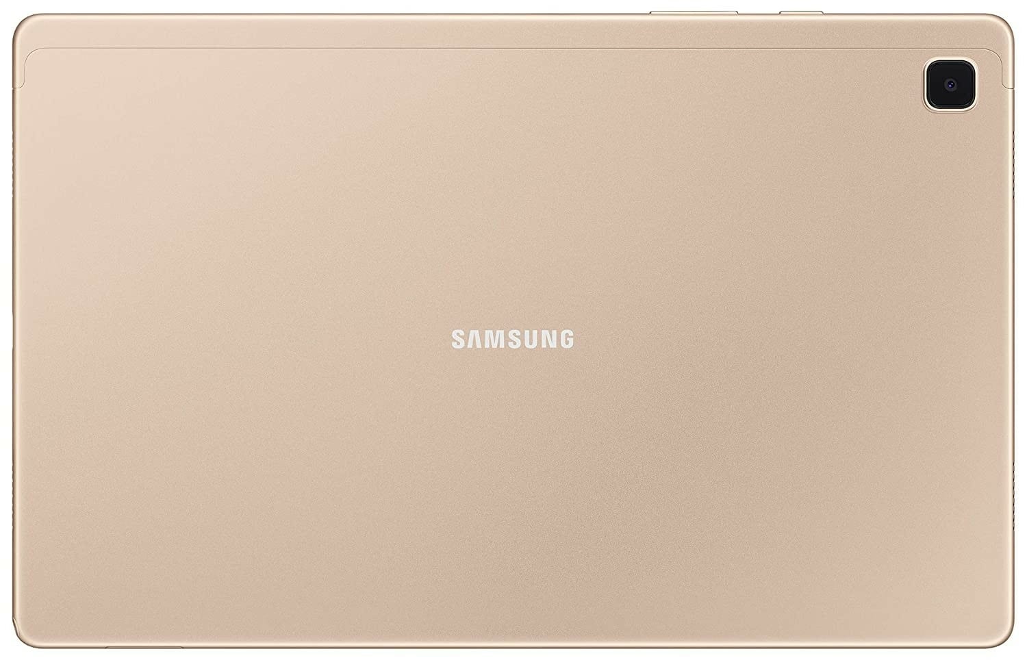 Samsung Galaxy Tab A7 2020, 4x2.0 GHz 4x1.8 GHz, 3GB RAM, 32GB HDD, Android 10 UI 2.5 LTE, Display MVS 0920, TRA ( UAE Version) - Gold | SM-T505NZDDXSGV