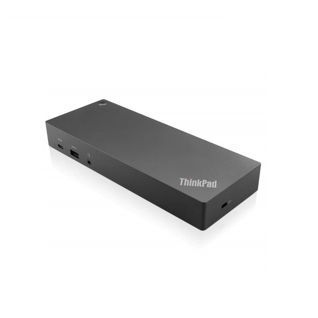 Lenovo ThinkPad Thunderbolt 3 Workstation Dock Gen 2, 4K@60Hz Refresh Rate, Slim Tip AC Plug, 230W Input Power, USB Port, Black | 40ANY230UK