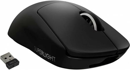 Logitech G PRO X Superlight Wireless Gaming Mouse, Black | 910-005881