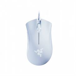 Razer DeathAdder Essential, Optical, Wired, 5 Button, USB, White Edition Mouse - White | RZ01-03850200-R3M1