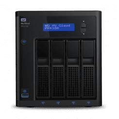 WD Diskless My Cloud Pro Series PR4100 Network Attached Storage - NAS | WDBNFA0000NBK-EESN
