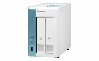 Qnap Network Attached Storage (NAS), 2 Bay with 1GB RAM | TS-231K