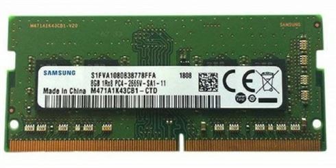 Samsung 8GB DDR4 2666MHz RAM Memory Module for Laptops (260 Pin SODIMM, 1.2V)  | M471A1K43CB1-CTD