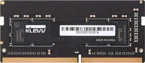 KLEVV Hynix Chips 16GB (1 x 16GB) DDR4 SODIMM PC4-25600 3200MHz CL22 Non-ECC 260-Pin Laptop RAM Memory | KD4AGS88C-32N220A