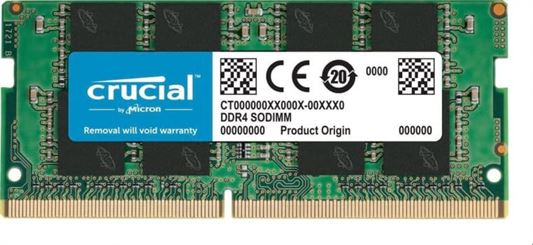 Crucial 8GB Single 260-Pin SODIMM 8GB 3200 MT S (PC4-25600) CL22 SR X8 Uncoated 260-Pin SODIMM | CT8G4SFS832A
