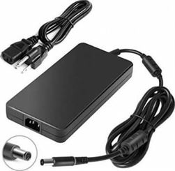 Generic Dell Alienware Replacement Laptop Adapter For Dell Alienware Charger (240W) (19.5-12.3A) - (With Power Cable) - Black | M15x