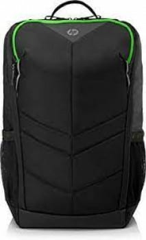 HP Pavilion Gaming 15 Backpack 400, Tailored for Travel, Black/Acid Green | Backpack 400
