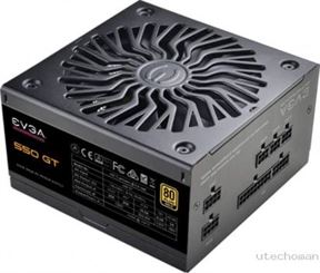 EVGA SuperNOVA 550 GT - 80 Plus Gold 550W, Fully Modular, Auto Eco Mode with FDB Fan, Includes Power ON Self Tester, Compact 150mm Size, Power Supply | 220-GT-0550-Y3 (UK)