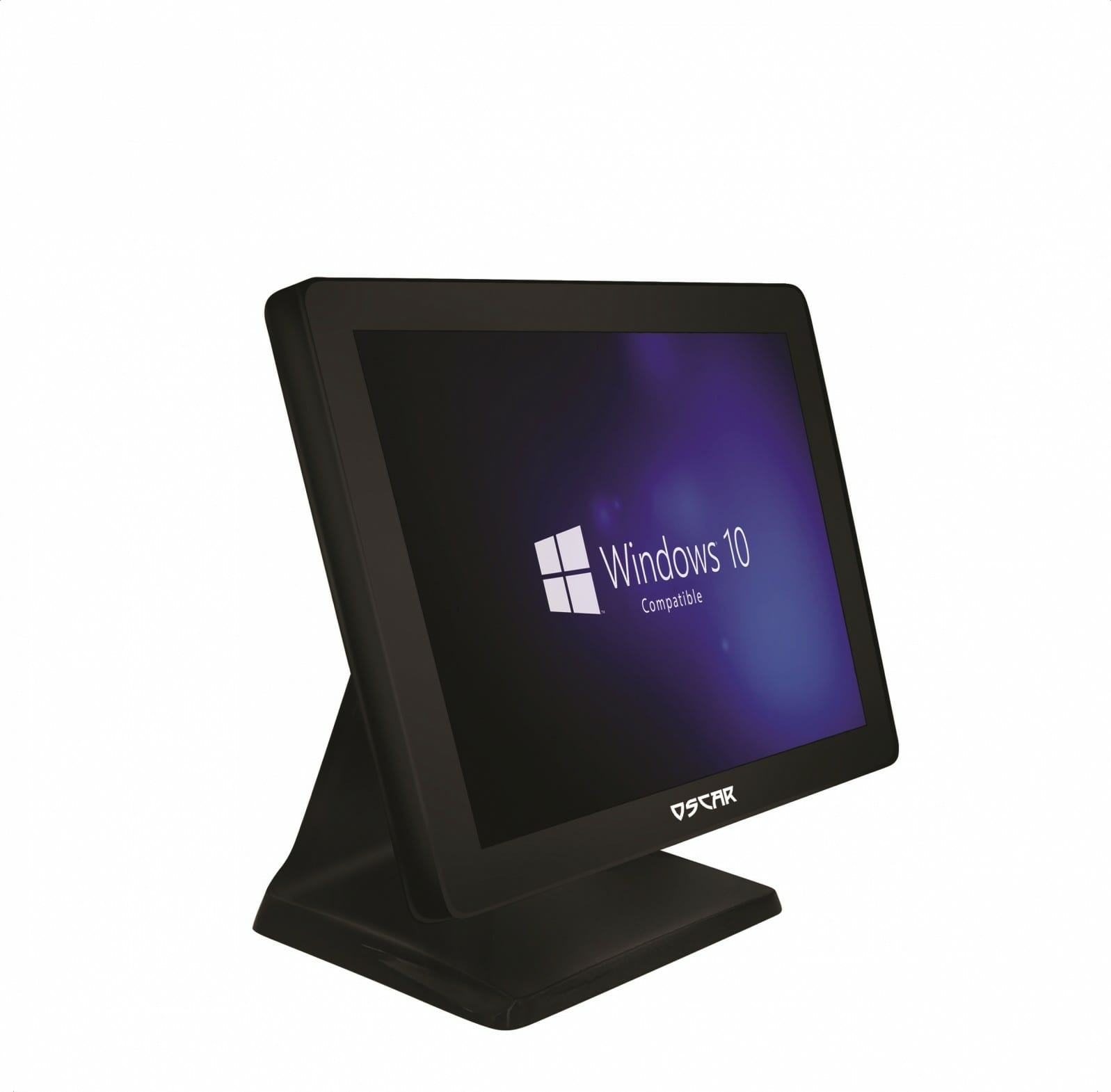 OSCAR Point of Sale Core i5 4GB RAM 128 SSD 15" Touchscreen POS Terminal + Thermal Receipt Printer 80mm + Cash Register Drawer 5Notes 8Coins + Barcode Scanner 1D -  Shiny Black | MTPOSC51800NB-01