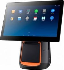 Pegasus PHA-POS25 Single Screen Android POS Terminal-Built In Printer, 15.6'' Capacitive Screen, 2GB RAM, 16GB Flash, Quad Core Processor, Without Customer Display | PHA-POS25-W/D