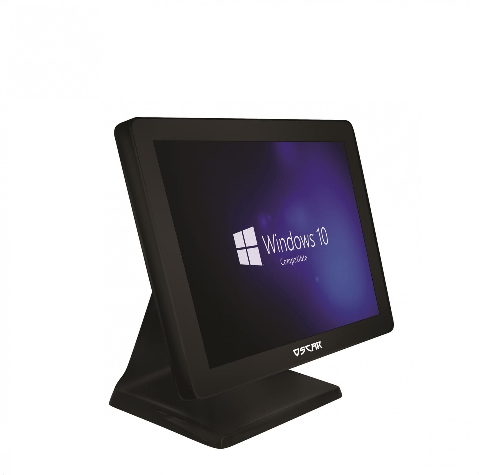 OSCAR Point of Sale POS System J1900 4GB RAM 64 SSD15" Touchscreen + Thermal Receipt Printer 80mm + Cash Register Drawer 5Notes 8Coins - Shiny Black | MTPOSC51700NB-02