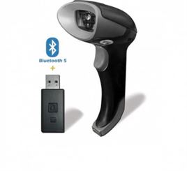 Oscar UniBar II BT 2D QR 1D 3-in-1 Wireless Bluetooth 5.0 100,000 Memory Android, iOS, MacOS, Windows 2D 1D QRCode Barcode Scanner Scan QR Code From Mobile Phone | MBSOSC87900BB