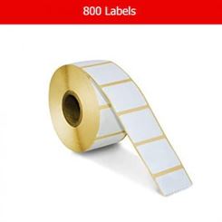 Oscar Sticker Label 58x39 mm For Barcode Label Printer Scale, Direct Thermal & Thermal Transfer, 800 Labels per Roll, 40 mm Core, 20 Rolls | MLBOTH26164NW20