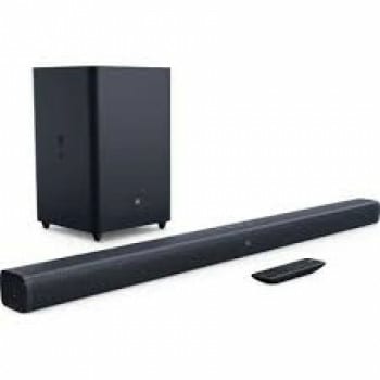 JBL Bar 2.1 Home Theater Starter System with Soundbar and Wireless Subwoofer with Bluetooth, Works with Your TV Remote Control | JBLBAR2.1