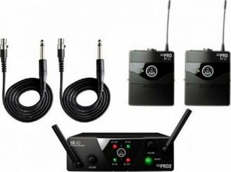 AKG WMS40 Mini2 Instrumental Set BD ISM2/3 EU/US/UK Wireless Microphone System | 3351H00010