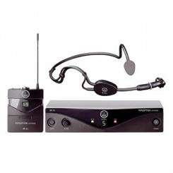 AKG Perception 45 Sports Set BD B1 High-Performance Wireless Microphone System - Black | 3248X00020