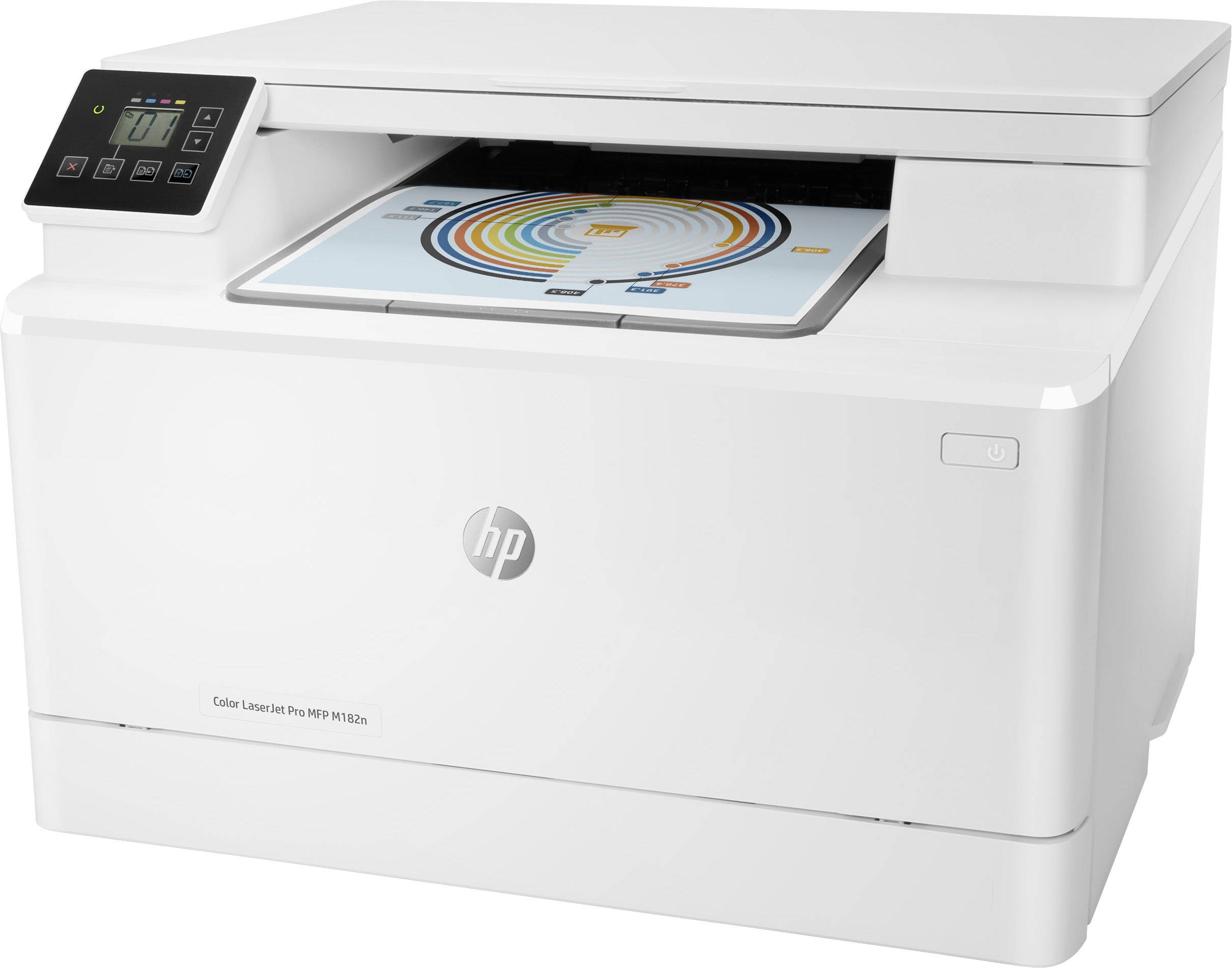 HP Color LaserJet Pro MFP M182N Colour Laser Printer Scanner copier LAN |  7KW54A