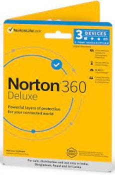 Norton 360 Deluxe - 1 User 3 Device