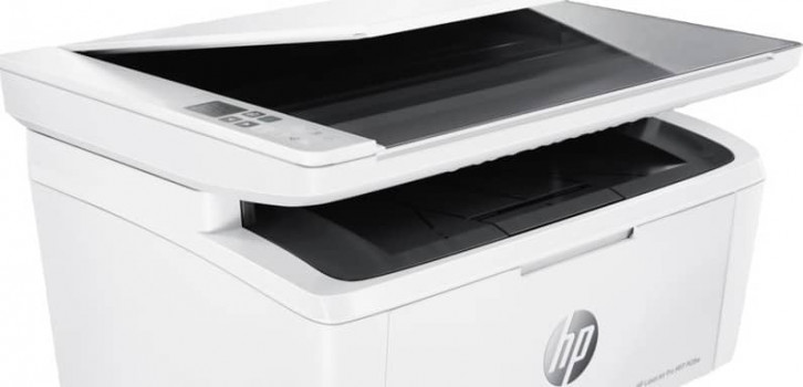 HP LaserJet Pro M28W All in One Printer How to set up with USB Cable, Scan  your document to PC 