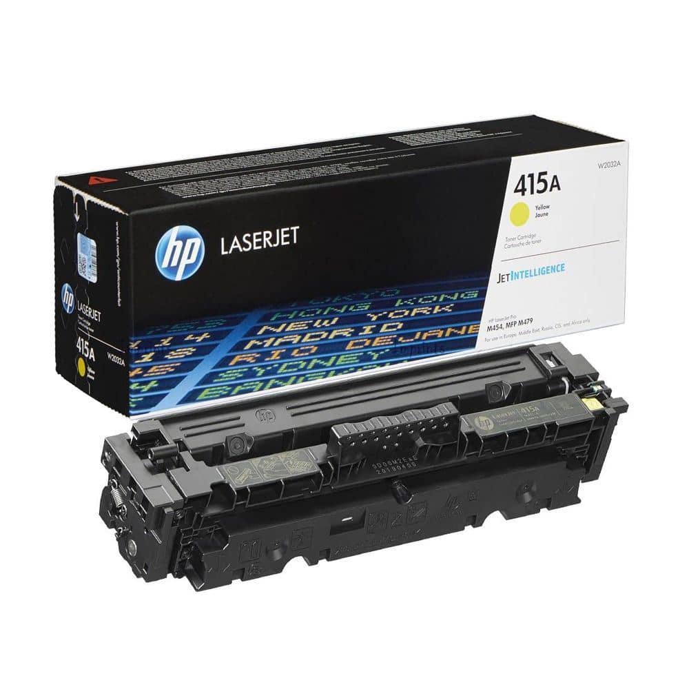 HP 415A Original LaserJet Toner Cartridge - Yellow | W2032A