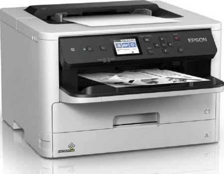 Epson Workforce Pro WF M5298DW Mono Printer MEA, 1200 x 2400 DPI, 45,000 Pages Per Month, 150 Sheets Tray Capacity | C11CG08402BY