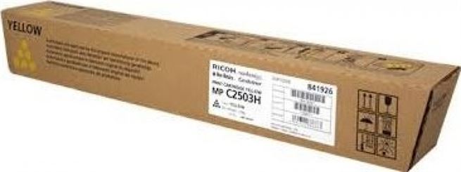 Ricoh 841926 Yellow Toner Cartridge Compatible With Ricoh Aficio MP C2003 SP, C2011, C2503, C2004, C2503 ZSp, C2003, C2004 ASP, C2504  | 841926