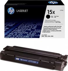HP 15X Black LaserJet Toner Cartridge High Capacity | C7115X
