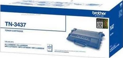 Brother TN-3437 Black Toner Cartridge (High Yield - 8000 Pages) | TN-3437